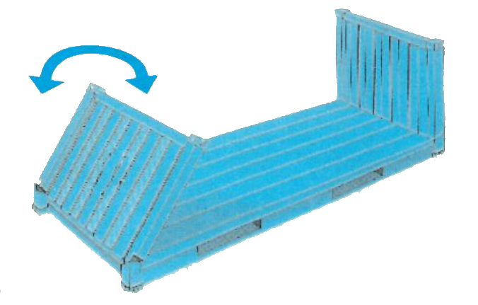 Container Flat Rack Collapsible